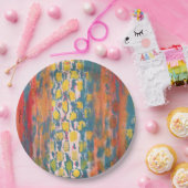 Rot und Grün Pappteller (Party)