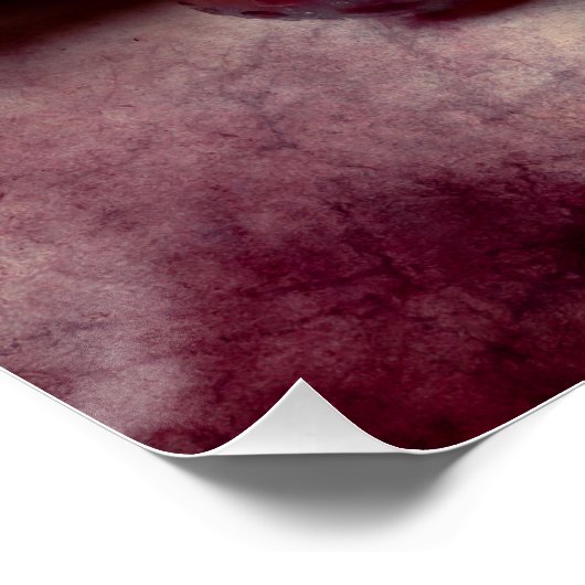 Rot und Grün Poster (Ecke)