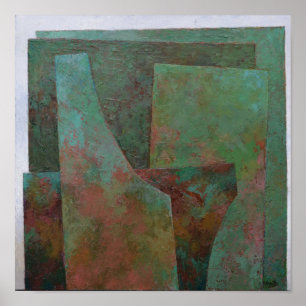 Rot und Grün Poster