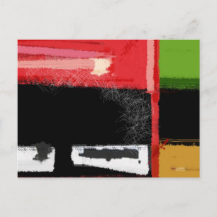 Rot und Grün Postkarte