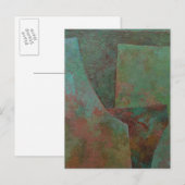 Rot und Grün Postkarte (Vorne/Hinten)