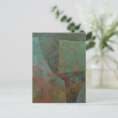 Rot und Grün Postkarte (Stehend Vorderseite)