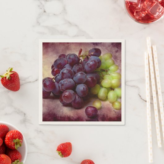 Rot und Grün Serviette (Beispiel)