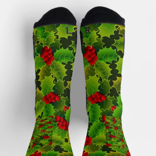 Rot und Grün Socken (Oben)