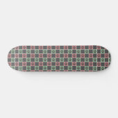 Rot und grün Weihnachten Gestapelte Paarung Skateboard (Horizontal)