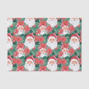 Rot und Grün Weihnachten Seidenpapier