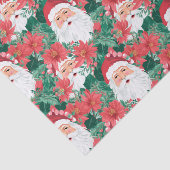 Rot und Grün Weihnachten Seidenpapier (Ausschnitt)