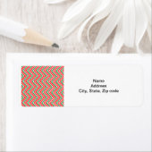 Rot und Grün Zig-Zag (Insitu)