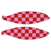 Rot und Heiß rosa überprüft Basketball (Panele)