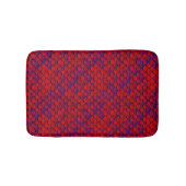Rot und Lila Badematte (Vorderseite)