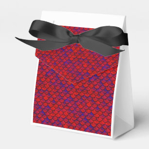 Rot und Lila Geschenkschachtel