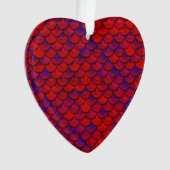 Rot und Lila Ornament (Vorderseite)