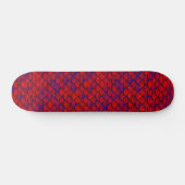Rot und Lila Skateboard (Horizontal)