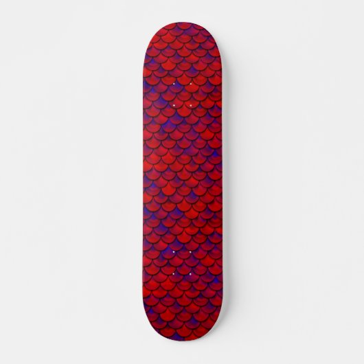 Rot und Lila Skateboard (Vorne)