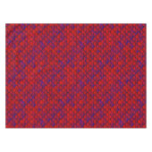 Rot und Lila Tischdecke (Vorderseite (Horizontal))