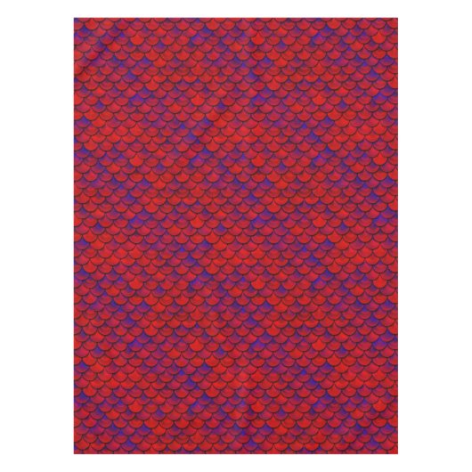 Rot und Lila Tischdecke (Vorderseite)