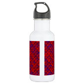 Rot und Lila Trinkflasche (Rückseite)