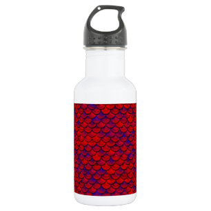 Rot und Lila Trinkflasche