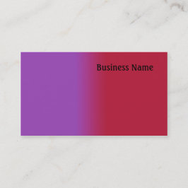 Rot und lila visitenkarte