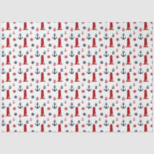 Rot und Marine Nautical Serie Design 12