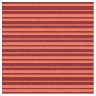 Rot und Maroon farbige Linien Stoff
