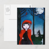 Rot und Muffin 1 Postkarte (Vorne/Hinten)