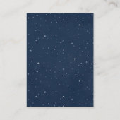 Rot- und Navy-Display-Dusche für den männlichen Na Begleitkarte (Rückseite)