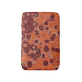 rot und orange abstrakt badematte (Vorderseite Vertikal)