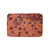 rot und orange abstrakt badematte (Vorderseite)