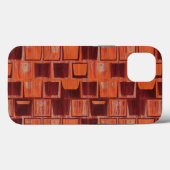rot und orange abstrakt Case-Mate iPhone hülle (Rückseite (Horizontal))
