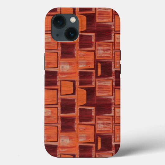 rot und orange abstrakt Case-Mate iPhone hülle (Rückseite)