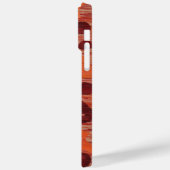 rot und orange abstrakt Case-Mate iPhone hülle (Rückseite / Links)