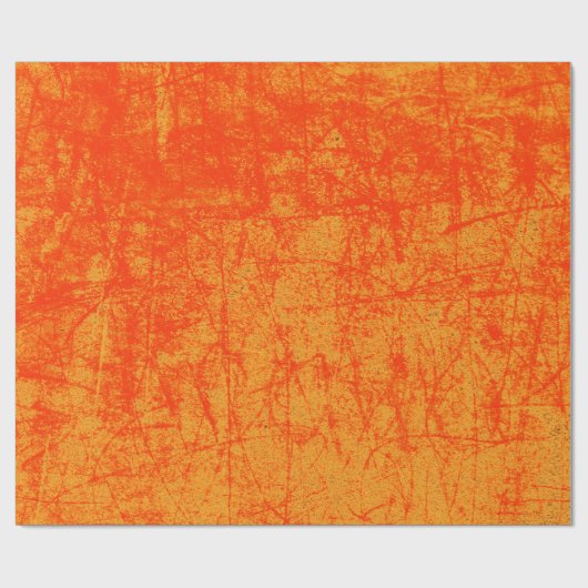 Rot und Orange Geschenkpapier (Flach)