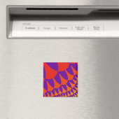 Rot und Orangen Magnet (In Situ (Geschirrspüler))