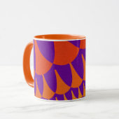 Rot und Orangen Tasse (Vorderseite Links)