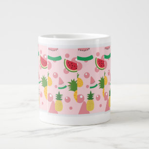 ROT UND PINK MIT WATERMELON-DRUCKENBesondere Tasse