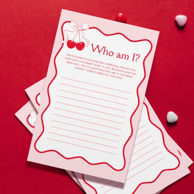 Rot und Rosa Brautparty Valentines (Von Creator hochgeladen)