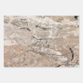 Rot und Rosa Layoutgeode Geschenkpapier Set (Vorderseite 2)