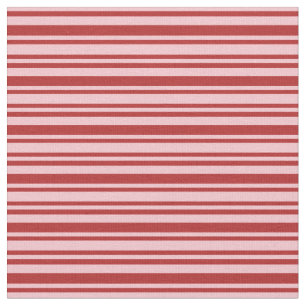 Rot und Rosa Linien Stoff