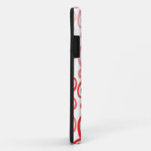 Rot und Rosa Ombre Herzmuster Design Case-Mate iPhone Hülle (Hinten/Rechts)