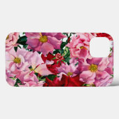 Rot und Rosa Rosen 2008 Case-Mate iPhone Hülle (Rückseite (Horizontal))