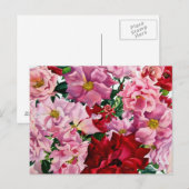 Rot und Rosa Rosen 2008 Postkarte (Vorne/Hinten)
