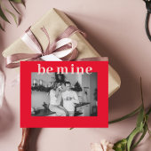 Rot und Rosa sein mein | FOTO | Valentines Po Postkarte