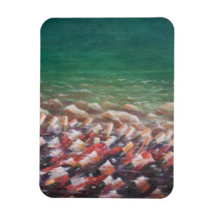 Rot und Rose, die 2012 abkühlen Magnet