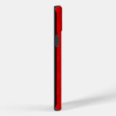 Rot und Schwarz Case-Mate iPhone Hülle (Rückseite / Rechts)