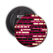 Rot und Schwarz Flaschenöffner (Vorderseite)