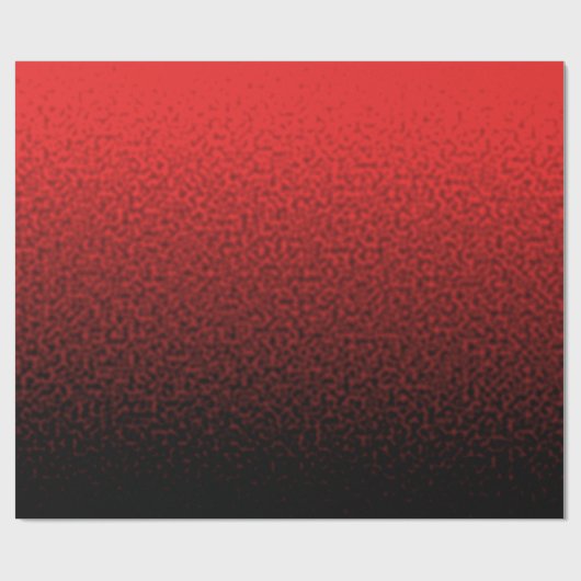 Rot und schwarz geflochtene Gradient Geschenkpapier (Flach)