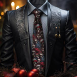 Rot und Schwarz Gotisch Weihnachtsmannschaften Fei Krawatte<br><div class="desc">Zeigen Sie Ihren Urlaubsstil mit unserer dunklen und gotischen Weihnachtsnachtsfeier-Krawatte. Dieses einzigartige Accessoire eignet sich hervorragend, um Ihre Arbeitskleidung mit einer festlichen und ungünstigen Drehung zu versehen. Stell dich in Party, festliche Ansammlungen aus. Unsere besondere gotische Krawatte ist perfekt, egal ob Sie eine gotische Weihnachtsfeier besuchen oder einfach nur im...</div>
