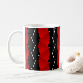 Rot und Schwarz,Inspiration für Trend Kaffeetasse