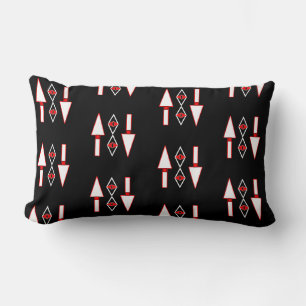 Rot und Schwarz,Inspiration für Trend Lendenkissen